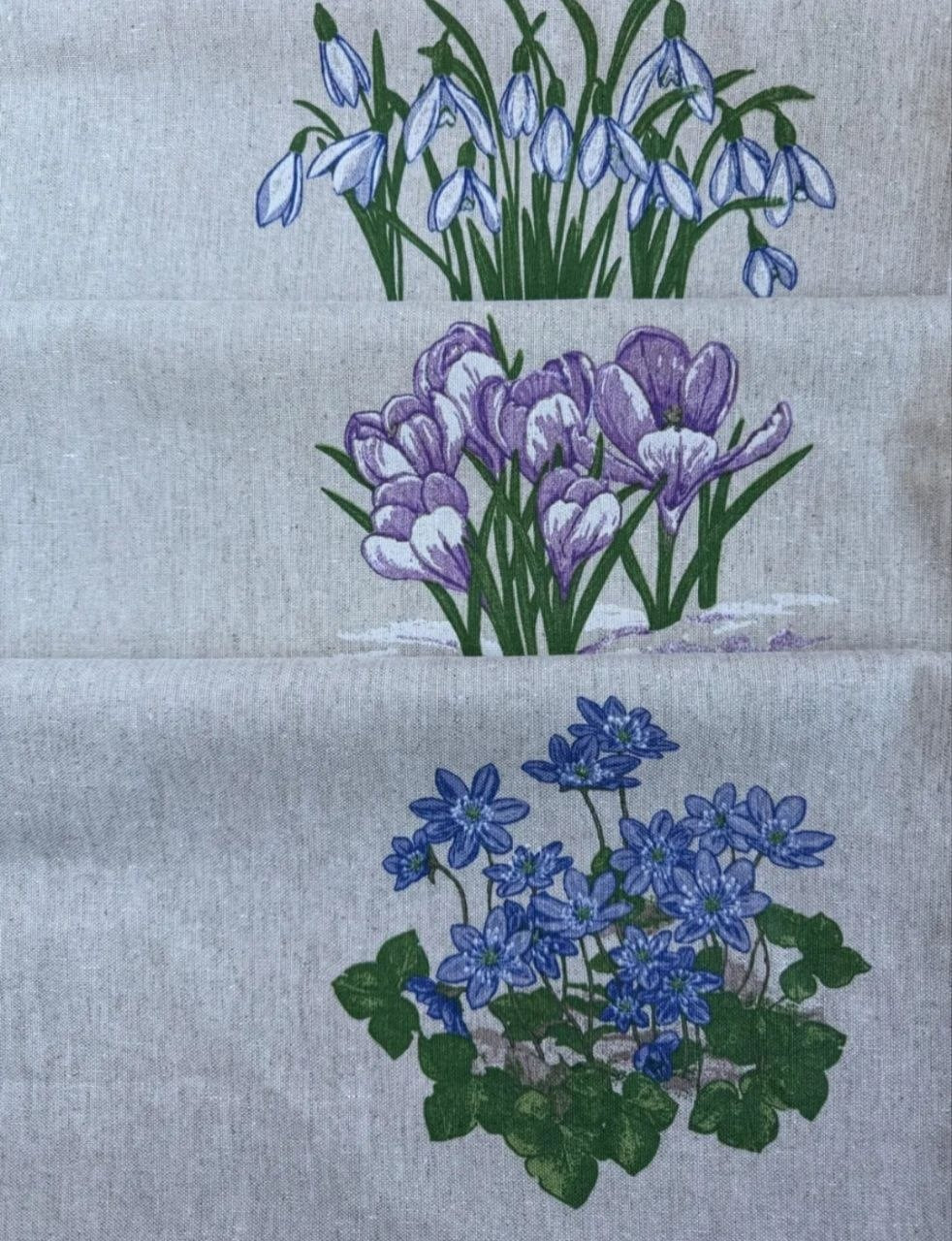 ŚĆIERECZKA/RĘCZNIK kuchenny lniany ZESTAW 3 sz 46×60 cm