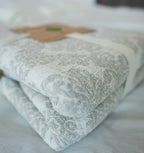 PLED/NARZUTA/KOC Amadej naturalny LEN 82% 145 x220 cm dwustronny Stan opakowania oryginalne