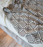 PLED/NARZUTA/KOC grecki 120x160 cm, len 77% / bawełna 23% Wymiary 120x160