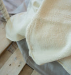 PLED/NARZUTA/KOC naturalny LEN 100% 190x200 cm dwustronny
