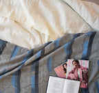 PLED/NARZUTA/KOC skrawek 120x180 cm, len 87% / bawełna 13% Szerokość produktu 180 cm