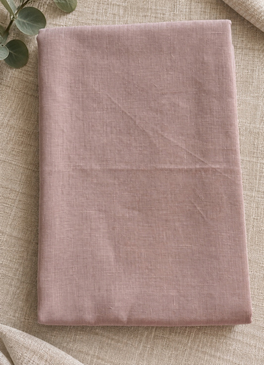 PRZEŚCIERADŁO tradycyjne 100% LEN 240×250 cm róż Marka bez marki