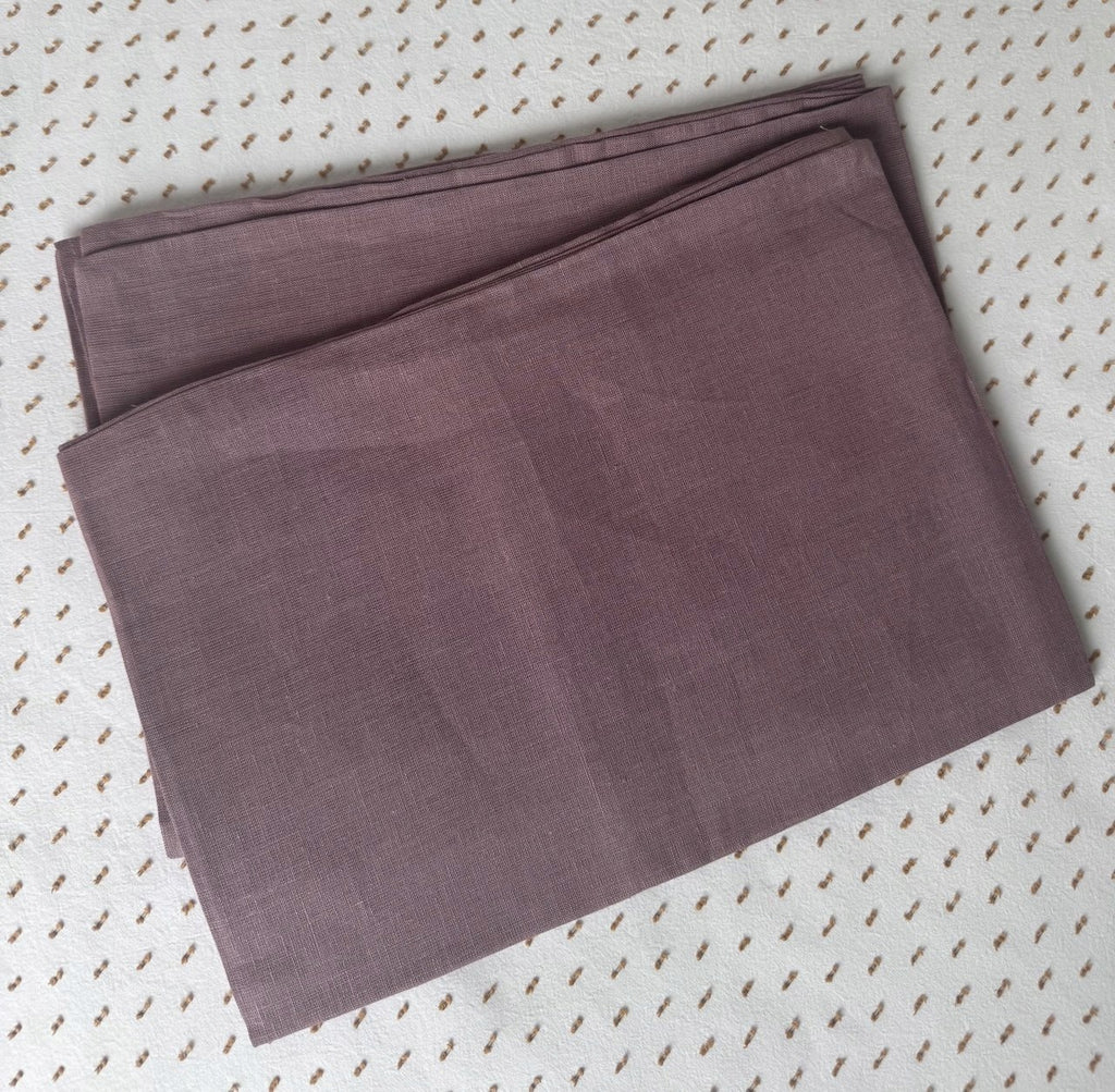 Poszewki lniane 50x70 cm 2 szt. 100% len fioletowy naturalne na poduszki Stan opakowania oryginalne