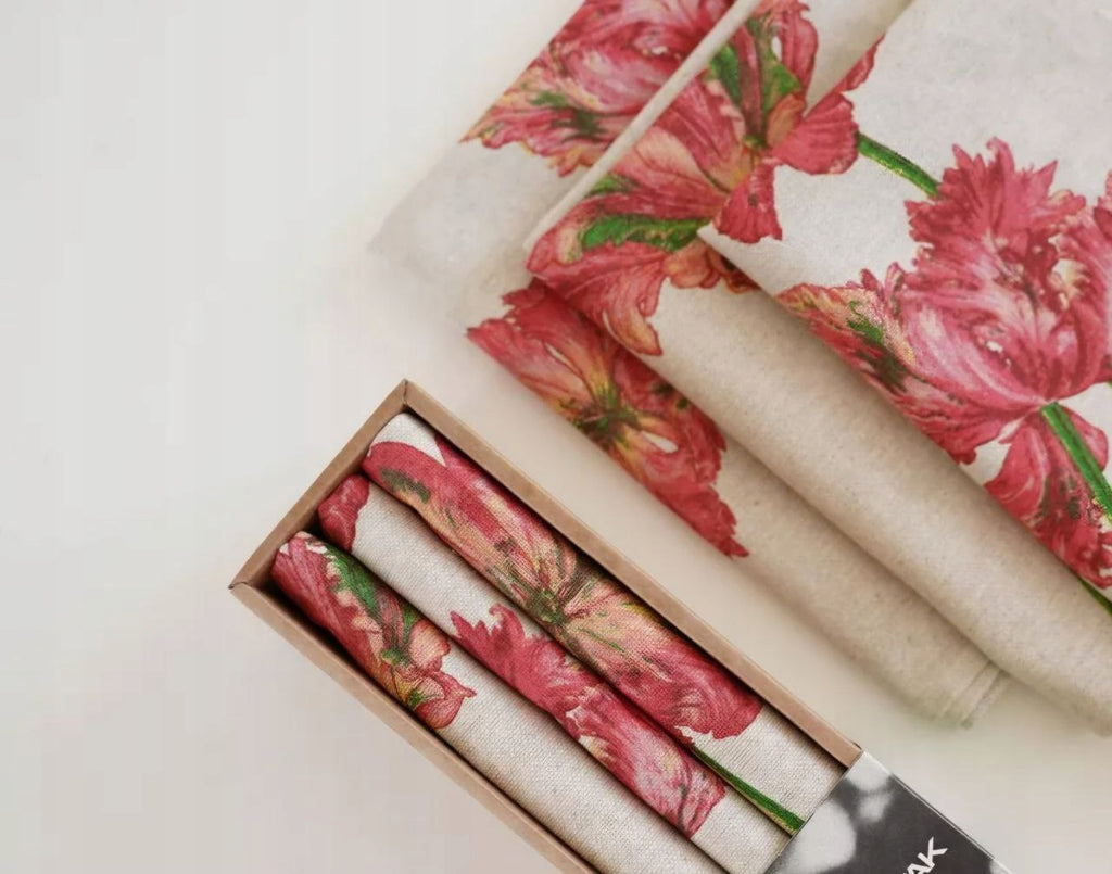 RĘCZNIK ŚCIERKA KUCHENNA LEN 46x60 KOMPLET 3 sz frensis Długość 60 cm
