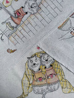 RĘCZNIK ŚCIERKA KUCHENNA LEN 46x60 KOMPLET 3 sz mur miau koty EAN (GTIN) 4810105766192