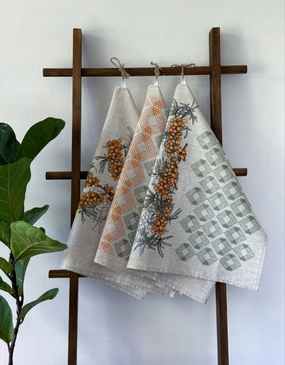 RĘCZNIK ŚCIERKA KUCHENNA LEN 46x60 KOMPLET 3 sz rokitnik Kod producenta 24c112