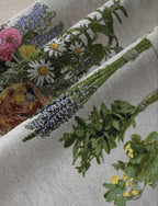 RĘCZNIK ŚCIERKA KUCHENNA LEN 46x60 KOMPLET 3 sz zioła lecznicze Długość 60 cm