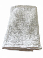 RĘCZNIK lniany 55×115 cm o strukturze plastra miodu