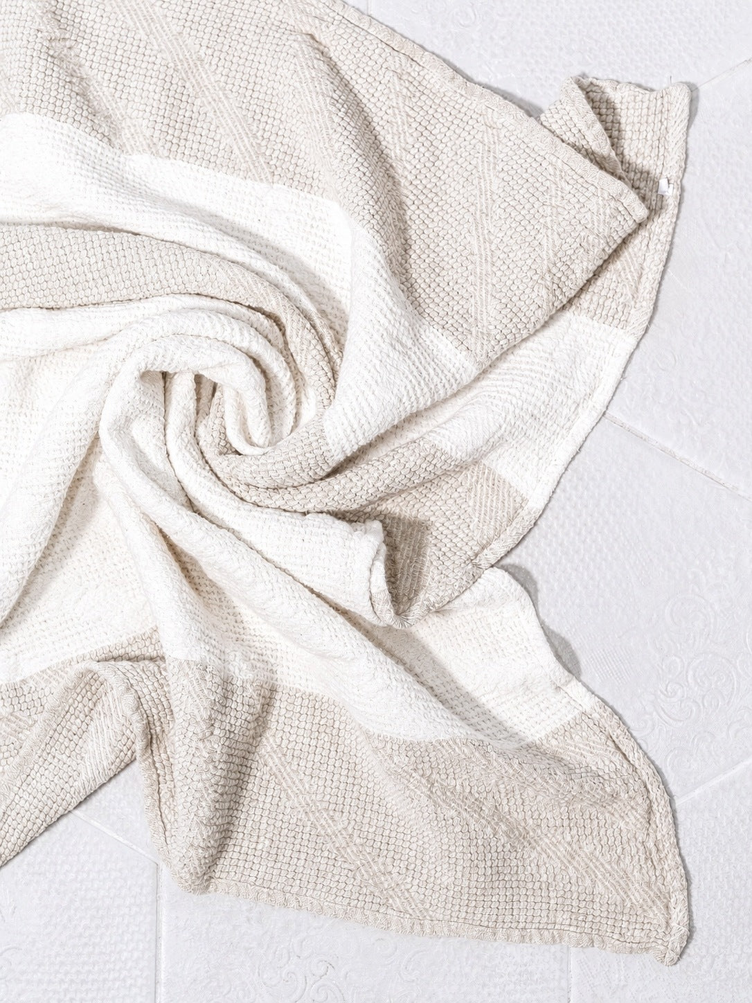 Ręcznik 80×135 cm naturalny len | zero waste | eco | miękki i szybkoschnący Kod producenta 18C309