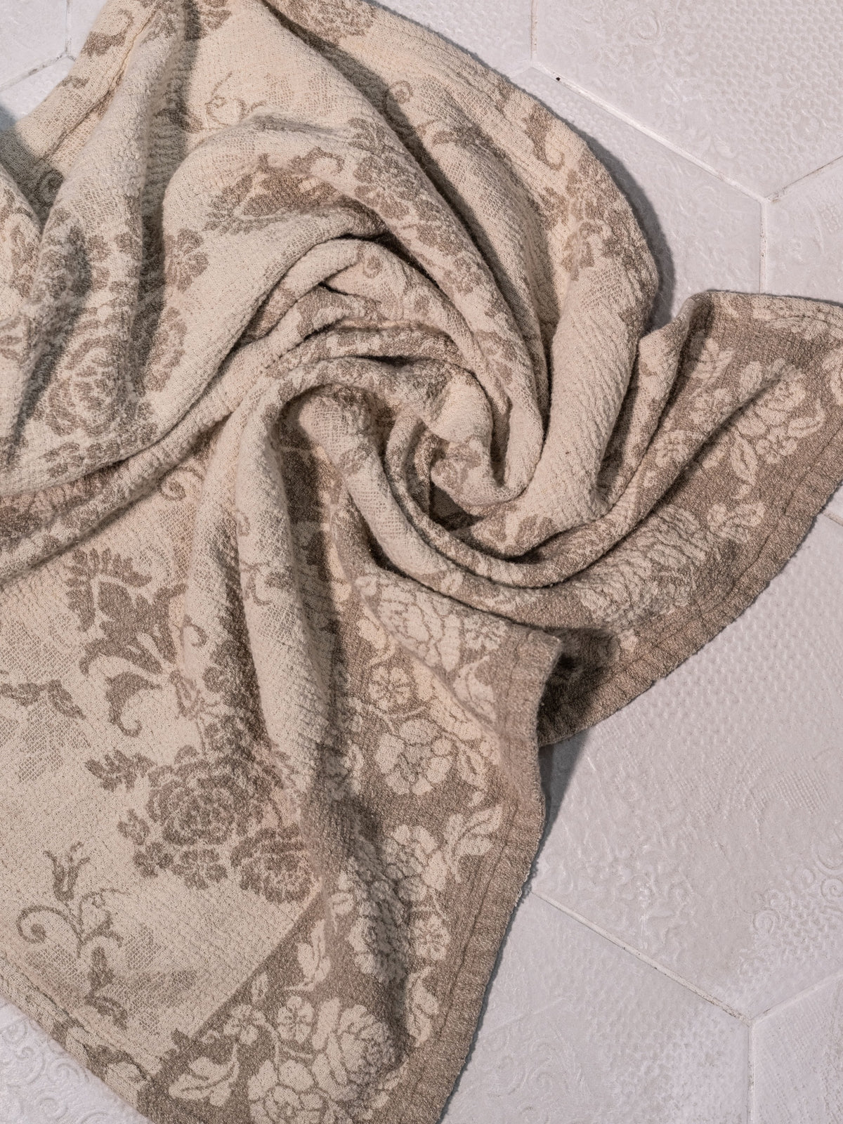 Ręcznik lniany 65×145 cm naturalny szybkoschnący zerowaste Marka bez marki