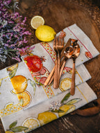 ŚĆIERECZKA/RĘCZNIK kuchenny lniany ZESTAW 3 sz 46×60 cm Stan opakowania oryginalne