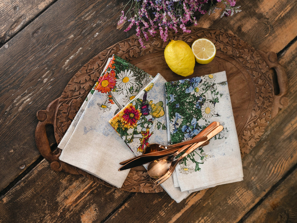 ŚĆIERECZKA/RĘCZNIK kuchenny lniany ZESTAW 3 sztuk 46x60 cm Kod producenta 24C112