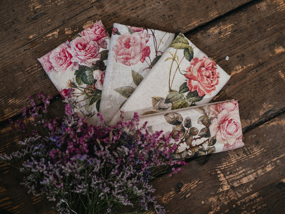 ŚĆIERECZKA/RĘCZNIK kuchenny lniany ZESTAW 4 sz 45×60 cm Kod producenta 20C146