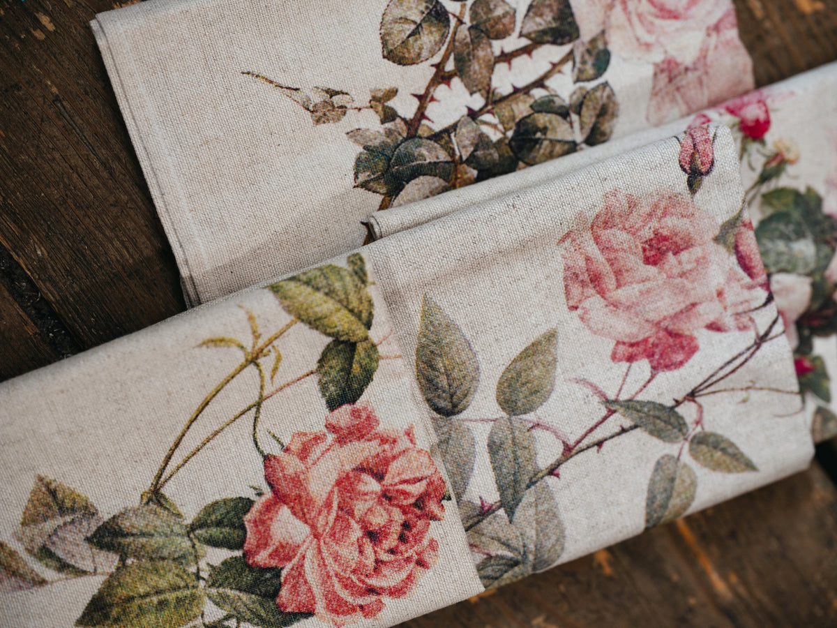 ŚĆIERECZKA/RĘCZNIK kuchenny lniany ZESTAW 4 sz 45×60 cm Marka bez marki