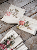 ŚĆIERECZKA/RĘCZNIK kuchenny lniany ZESTAW 4 sz 45×60 cm Stan opakowania oryginalne