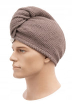 Turban do włosów sauna kąpiel uniwersalny czapka szybkoschnąca 3 kolory Marka bez marki