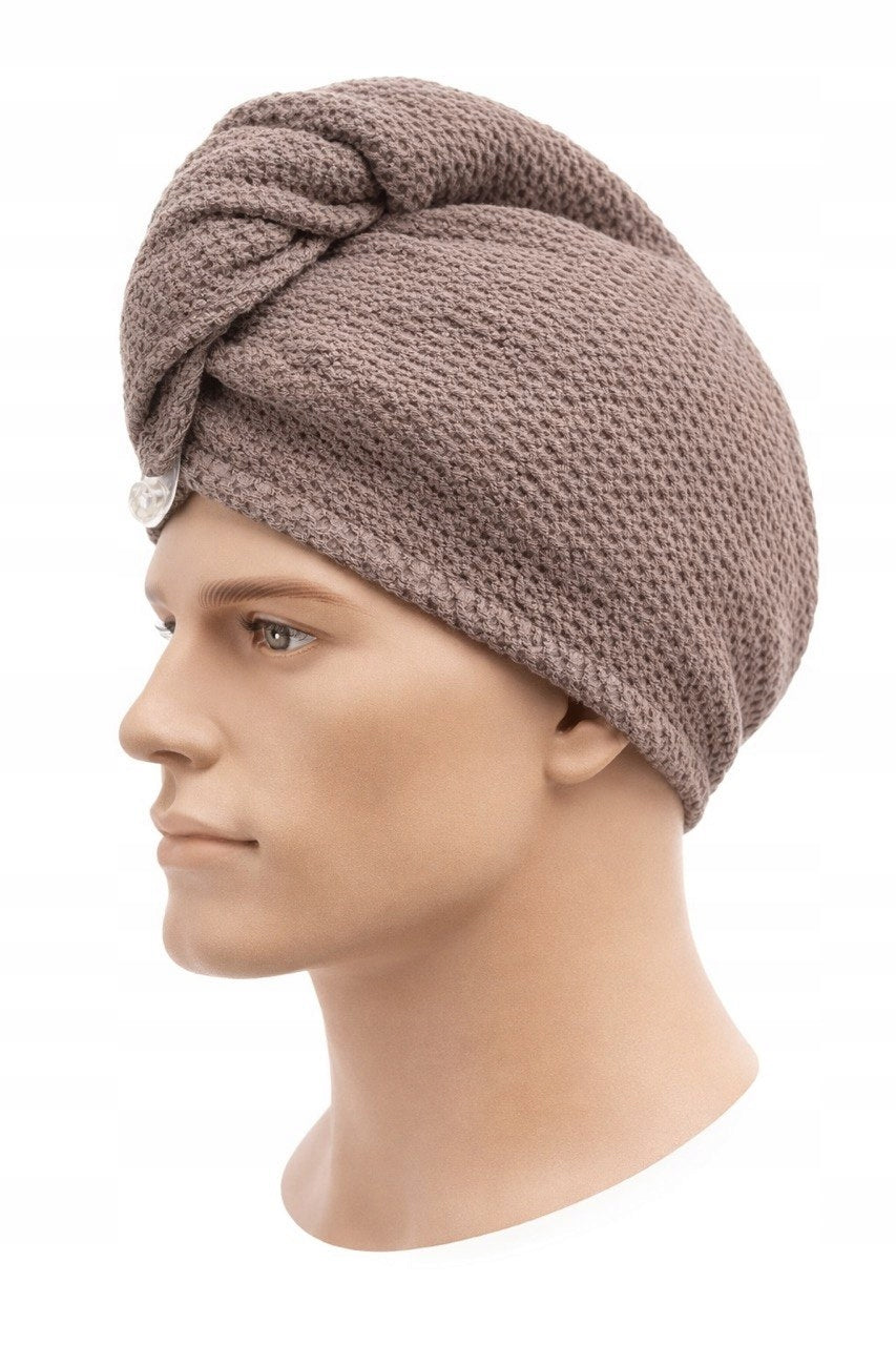 Turban do włosów sauna kąpiel uniwersalny czapka szybkoschnąca 3 kolory Marka bez marki